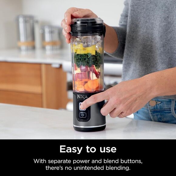 🥤 Ninja Blast BC151BK Portable Blender Cordless USB-C 18oz New Damaged Box - Picture 9 of 12